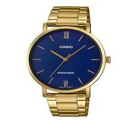 CASIO MTP-VT01G-2BUDF OROLOGIO UOMO ACCIAIO DORATO BLU 40mm SOTTOCOSTO