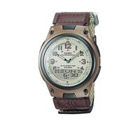 Casio Orologio da uomo AW80-1AV Forester Ana-Digi Databank con batteria di 10 anni
