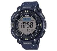 Casio Orologio da uomo digitale resistente solare con cinturino in resina bio-based PRG340SC-2, Blu, Moderno