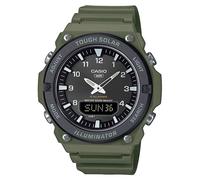 CASIO Orologio Da Uomo Solare AnaDigi Verde Oliva/Nero AQ-S820W-3BVEF