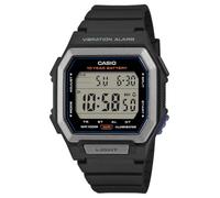 Orologio Uomo Casio Resina Timeless Multifunzione Vibrazione Nero W-738H-1AVEF