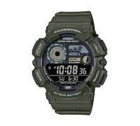 Casio Orologio digitale al quarzo da uomo con cinturino in resina WS-1500H-3BV, Verde