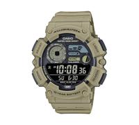 Casio Orologio digitale al quarzo da uomo con cinturino in resina WS-1500H-5BV, Beige