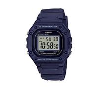 Casio Orologio Digitale al Quarzo Uomo con Cinturino in Resina W-218H-2AVCF