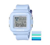 Casio Orologio digitale Baby-G + Plus Azzurro BGD-10L-2CR, Blu
