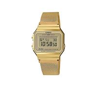 Casio Orologio Digitale Donna con Cinturino in Acciaio Inox A700WEMG-9AEF