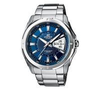 Casio Orologio EDIFICE Classic Blue e Silver EF 129D 2AVEF