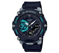Casio Orologio G-shock carbon core guard nero e turchese GA-2200M-1AER