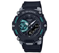 Casio Orologio G-Shock Carbon Core Guard Nero E Turchese GA-2200M-1AER Orologi