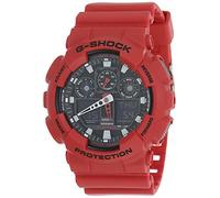 CASIO Orologio G-Shock GA-100B-4A Uomo Rosso IN Scatola Da Giappone Nuovo