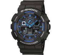 Casio Orologio G-SHOCK Original GA-100-1A2ER per Uomo, Sportivo, Cronografo, Resistente all'Acqua 200 Metri