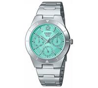 Casio Orologio Multi-quadrante al Quarzo Donna con Cinturino in Acciaio Inossidabile LTP-2069D-2A3VEF