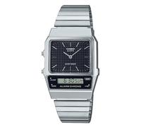 Casio Orologio Qd Nero Cint Silver Braccialato 40,7 Uomo, QUARZO, Quarzo- CA.AQ-800E-1AEF