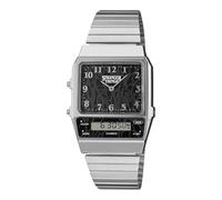 Casio Orologio quadrato vintage Stranger Things in acciaio inox AQ800EST-1A