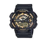 Casio Orologio Quarzo da Uomo con Cinturino in Plastica AEQ-110BW-9AVCF