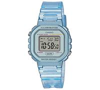 Casio Orologio Quarzo Unisex, misura cassa 30.00mm con quadrante Clear Digitale e cinturino Blu in Plastic/Resin Bracelet LA-20WHS-2AEF