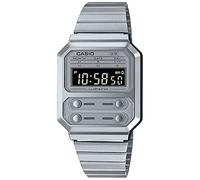 Casio Orologio Unisex 33mm Resina Resina Silver Silver Digitale - A100WE-7BEF