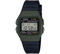 Casio Orologio Quarzo Unisex, misura cassa 38.00mm con quadrante LCD Digitale e cinturino Nero in Rubber Strap F-91WM-3AEF
