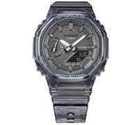 Casio Orologio Quarzo Unisex, misura cassa 42.80mm con quadrante Grigio Analogico e cinturino Grigio in Plastic/Resin Bracelet GMA-S2100SK-1AER