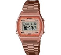 Casio Orologio unisex con quadrante digitale in oro rosa, serie vintage, B640WCG-5DF (D187)
