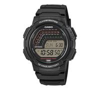 Casio Orologio Uomo Digitale Multifunzione WS-1800-AVEF, Nero, Illuminator, 10 Anni Batteria, WR100M