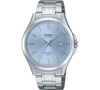 Casio Orologio Uomo MTS-115D-2A2V Acciaio Quadrante Blu Vetro Zaffiro 50 m