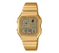 Casio Orologio vintage analogico in oro A130WEG-9A