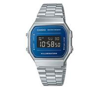 Casio Orologio VINTAGE Iconic Silver e Blue A168WEM 2BEF