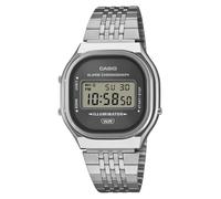 Casio Orologio VINTAGE Silver e Black A140WE 8AEF