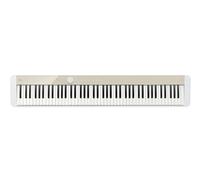 Casio Privia PX-S1100 - Pianoforte digitale ponderato a 88 tasti con risposta al tocco, ultra portatile, suono superiore, suono tedesco, Bluetooth, app Casio Music Space | beige chiaro