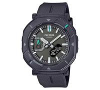 Casio Pro-trek - Orologio Da Polso Da Uomo Al Quarzo Militare Bracciale E Cassa In Resina Di Colore Nero Quadrante Analogico Nero - PRJ-B001-1ER
