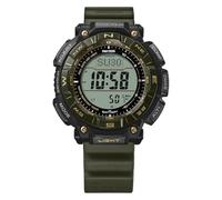 Casio PRO Trek PRG340ANS-3 - Orologio per il 30° anniversario, colore: Verde oliva e oro
