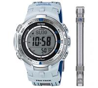 Casio Pro Trek PRW-3000G-7 Orologio Solare Multi Band 6 Altimetro Barometro