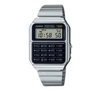 Casio Quadrante vintage digitale grigio unisex CA-500WE-1ADF (C010), argento, Retrò