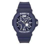 Casio Quarzo Blu Quadrante Resina Cinghia BGA-10D-2A1 100M Orologio da Donna