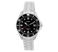 Casio Quarzo Nero Quadrante In Acciaio Inox MDV-10D-1A1 50M Orologio da Uomo