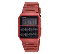 Casio Red Resin Digital Watch