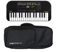 Casio SA-51 Mini Tastiera 32 tasti + Echord B-37 Borsa Custodia x tastiera