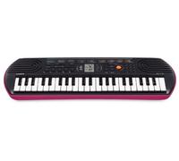 Casio SA-78 Mini Tastiera polifonica ad 8 Voci e 44 tasti, Nero/Rosa - NUOVO