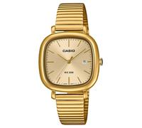 Casio Serie Core Ltp-B166 (30 Mm) Quadrante Oro / Bracciale In LTP-B166G-9AVEF