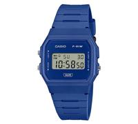 Casio Serie F-91 Digitale (38,2 Mm) Quadrante Digitale Blu / F-91WB-2A1EF