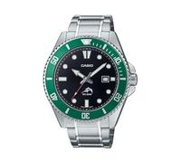 Casio Orologio Analogico al Quarzo Uomo con Cinturino in Acciaio Inossidabile MDV-106DD-1A3VCF