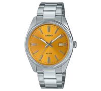 Casio Serie Mtp, Analogico Al Quarzo (38,5 Mm), Quadrante Giallo