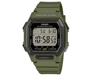 Casio Serie W-738 Illuminatore Allarme Vibrazione (42,8Mm) Display W-738H-3AVEF