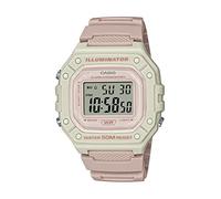 Casio Serie W218H | Orologio digitale da uomo | 50M WR | Cronometro 1/100 secondi | Cronografo 100 SEC | Retroilluminazione a LED | Timer conto alla rovescia | Allarme giornaliero | Segnale orario |