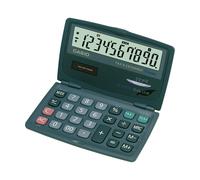 CASIO - SL-210TE-WA-EC - Calcolatrice tascabile SL-210 TE - 10 cifre - nero - Casio - 80341 - Conf. da 1 Pz. - SL-210TE-WA-EC