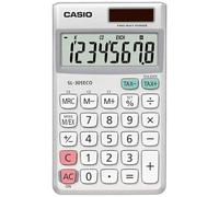 CASIO SL-305 ECO calcolatrice tascabile - Display a 10 cifre, composta per 40% di plastica riciclata