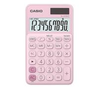 Casio SL-310UC-PK - Calcolatrice tascabile, Calcolatrice di base, 10 cifre, 1 linee, Batteria/Solare, Rosa