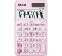 Casio SL-310UC-PK Calcolatrice Tascabile, Rosa Pastello