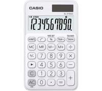 CASIO SL310UC-WE - Calcolatore Casio, solare, bianco